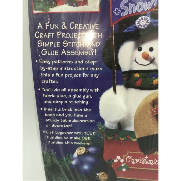 Christmas Express Pals 62174 Craft Project Kit Bean Buddies Dimensions Holidays - Picture 3 of 10